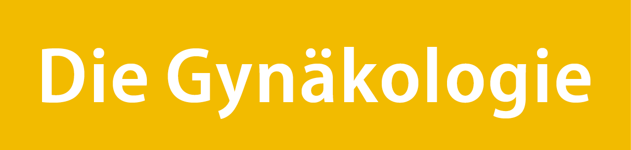 Schriftzug Die Gynäkologie