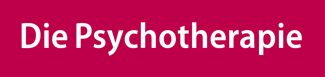 Schriftzug Die Psychotherapie