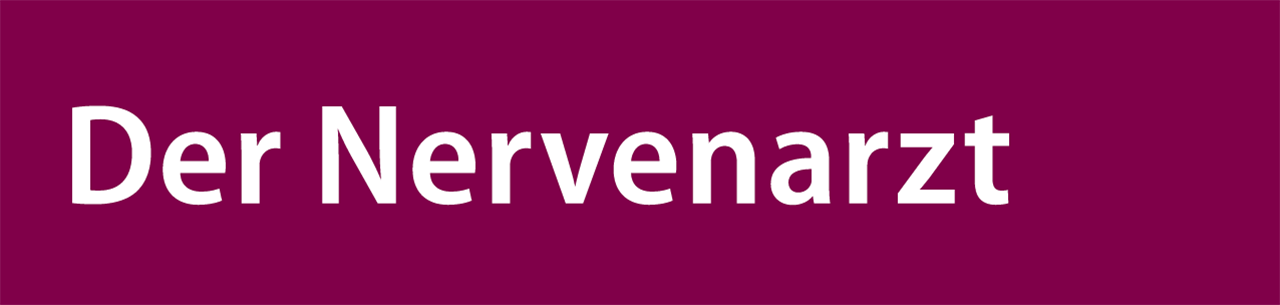 Schriftzug Der Nervenarzt