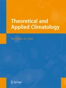 Theoretical and Applied Climatology