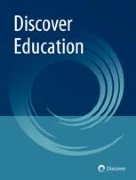 Volume 5, Issue 1 | Discover Education | Springer Nature Link