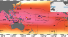 Warm pool ocean heat content regulates ocean–continent moisture transport