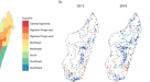 Maps and metrics of insecticide-treated net access, use, and nets