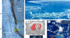 Rapid heat discharge during deep-sea eruptions generates megaplumes and  disperses tephra