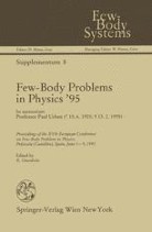 Few-Body Systems | Book series home