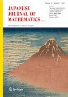 Japanese Journal of Mathematics  Home