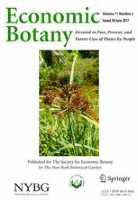 Economic Botany | Volume 71, issue 2