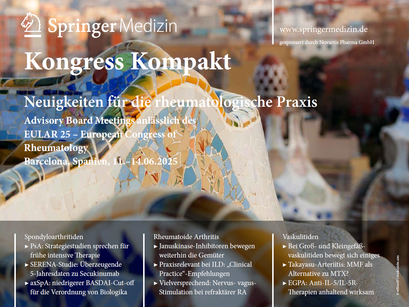 Titelbild Kongress Kompakt EULAR 2025