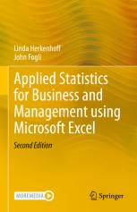 Applied Statistics for Business and Management using Microsoft