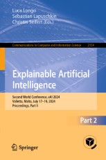 Explainable Artificial Intelligence: Second World Conference, xAI