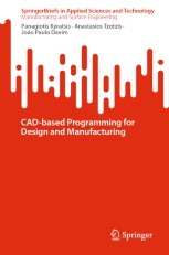 CAD-based Programming for Design and Manufacturing | Springer