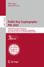 ⚠裁断済　THE JOURNAL OF K-project 2024-2025 Public-Key Cryptography – PKC 2025: 28th IACR International