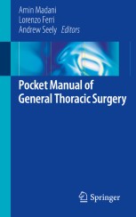 Pocket Manual of General Thoracic Surgery | Springer Nature Link