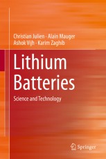 Lithium Batteries: Science and Technology | Springer Nature Link