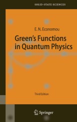 Green's Functions in Quantum Physics | Springer Nature Link