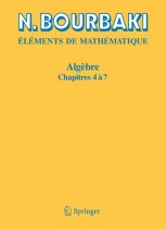 洋書 N. Bourbaki Fonctions d'une variable XII Algèbre: Chapitre 4 à 7 | Springer Nature Link