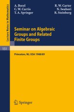 語学+参考書 Harmonic Functions on Groups and Fourier Algebras (Lecture Notes in Mathematics 1782) Seminar on Algebraic Groups and Related Finite Groups: Held