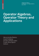 Operator Algebras, Operator Theory and Applications | Springer