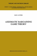 洋書 Game-Theoretic Models of Bargaining 978-94-015-8022-9