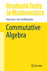Commutative Algebra | Springer Nature Link