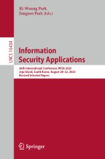 Information Security Applications: 26th International Conference