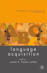Second Language Acquisition | SpringerLink Second Language Acquisition | SpringerLink