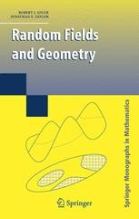 Random Fields and Geometry | SpringerLink
