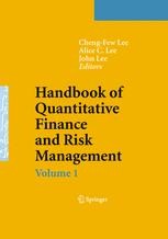 Masters in Quantitative Finance & Risk Management