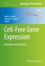 Cell-Free Gene Expression: Methods and Protocols | Springer Nature Link