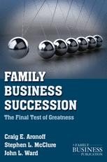 Family Business Succession: The Final Test Of Greatness | SpringerLink