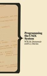 Programming the Unix System | SpringerLink