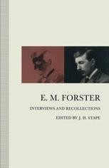 E. M. Forster | Springer Nature Link