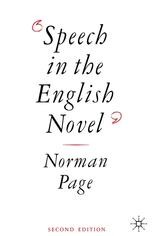 speech in the english novel pdf