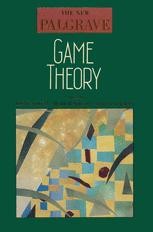 Game Theory | SpringerLink