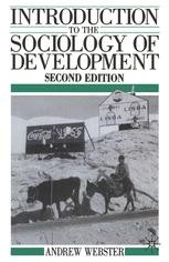 Introduction to the Sociology of Development | SpringerLink