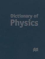 Dictionary of Physics | SpringerLink