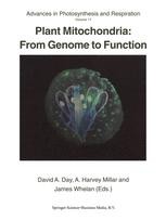 Plant Mitochondria: From Genome to Function | Springer Nature Link