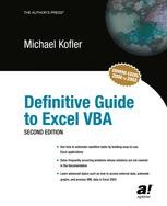 Definitive Guide to Excel VBA | SpringerLink