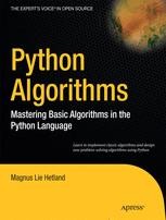 Python Algorithms: Mastering Basic Algorithms in the Python Language ...