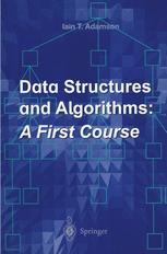 Data Structures and Algorithms: A First Course | SpringerLink