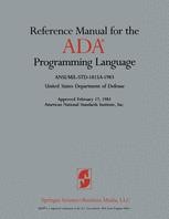 Reference Manual for the ADA® Programming Language | SpringerLink