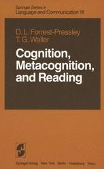 Cognition, Metacognition, and Reading | Springer Nature Link