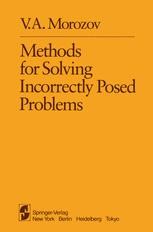 Numerical Methods for the Solution of Ill-Posed Problems