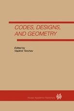 Codes, Designs and Geometry | SpringerLink