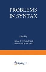 Problems in Syntax | Springer Nature Link