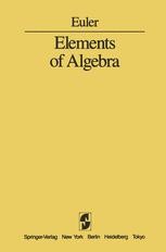 RE ARRIVAL/再入荷 of Elements Algebra SpringerLink | 洋書