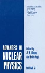 Advances in Nuclear Physics: Volume 21 | Springer Nature Link