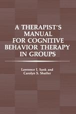 A Therapist's Manual for Cognitive Behavior Therapy in