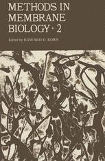 Methods in Membrane Biology: Volume 2 | SpringerLink