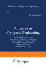 Advances In Cryogenic Engineering: Proceedings Of The 1956 Cryogenic ...